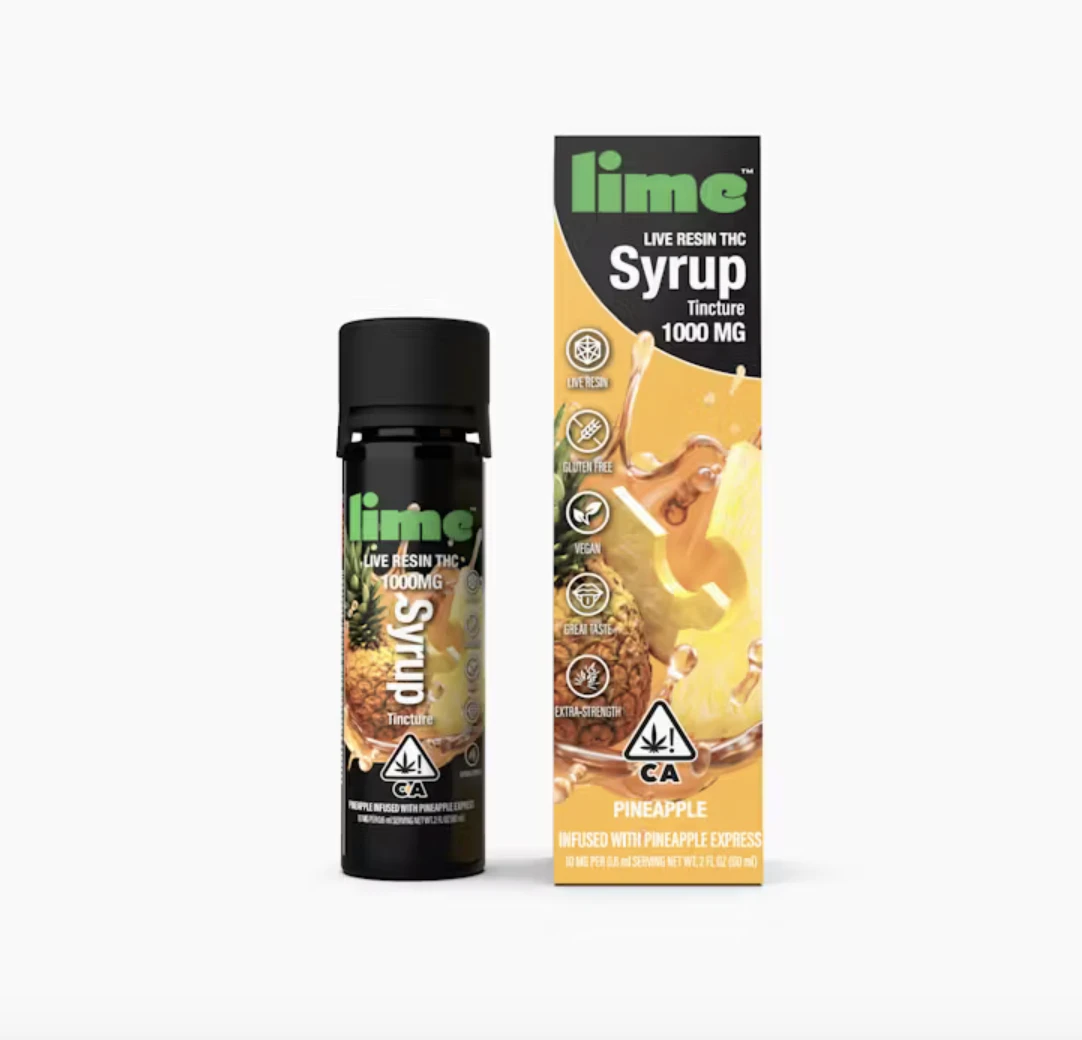 Lime - Pineapple | 1000mg Syrup | Lime Main Image