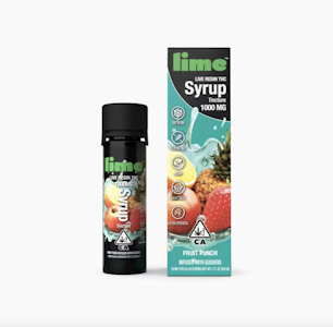 Lime - Fruit Punch | 1000mg Syrup | Lime