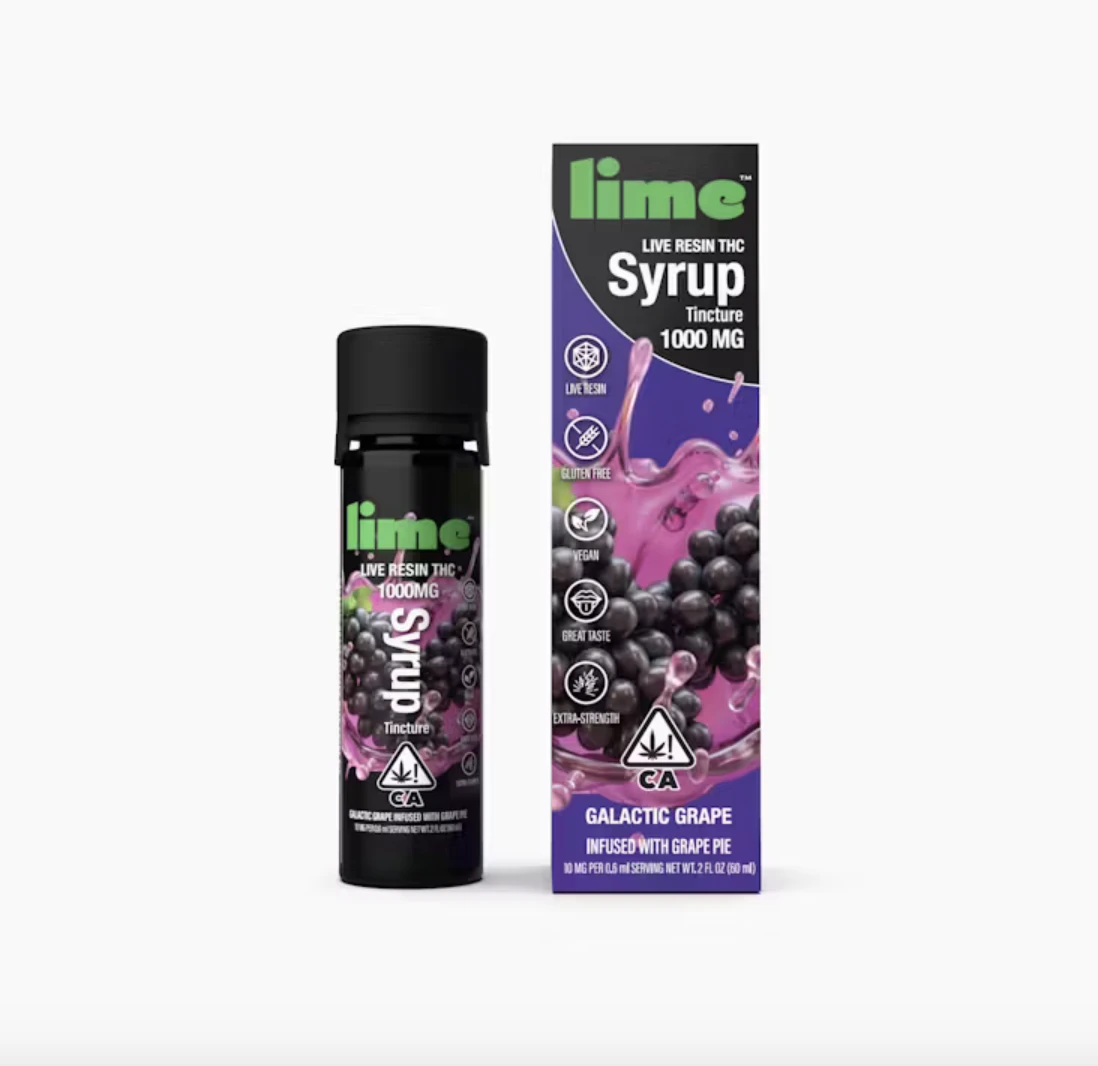 Lime - Galactic Grape | 1000mg Syrup | Lime Main Image