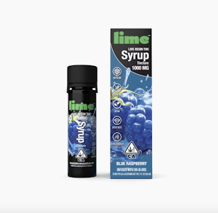 Lime - Blue Raspberry | 1000mg Syrup | Lime