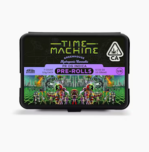 TIME MACHINE - TIME MACHINE - Prerolls - PR OG - 7PK - 3.5G