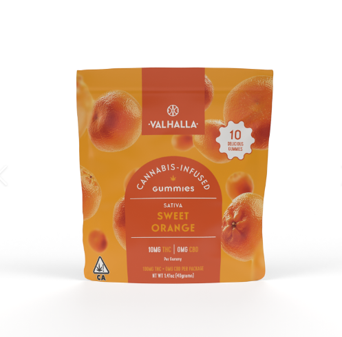 [REC] Valhalla | Sweet Orange | 100mg/10pk Soft Chews