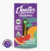 JEETER 1G Grapefruit Romulan Liquid Diamonds Cartridge