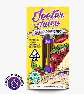 JEETER - Jeeter 1G Strawberry Shortcake Liquid Diamonds Cartridge