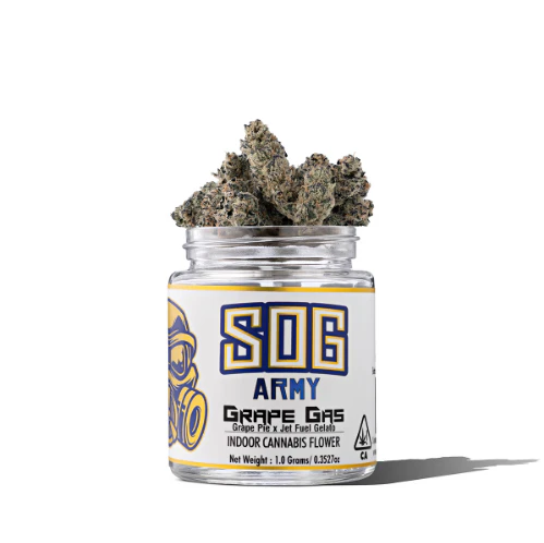 SOG ARMY - SOG Army - Grape Gas - 3.5g Flower Main Image