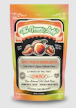 The Green Lady - Spicy Peach Margarita Energy Gummies - 100mg - Edible