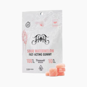 Heavy Hitters 100mg Sour Watermelon Fast Acting Gummies