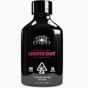 Heavy Hitters 100mg Midnight Cherry Lights Out Elixir Beverage