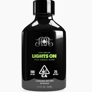 HEAVY HITTERS - Heavy Hitters 100mg Kiwi Melon Lights On Elixir Beverage