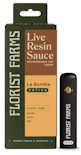 Florist Farms - La Bomba - 1g- Live Resin Sauce - Rechargeable - Vape