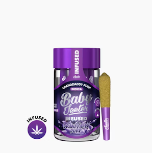 JEETER - Baby Jeeter - Granddaddy Purp .5G Infused Pre-Rolls (5 Pack)