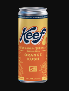 KEEF - Keef Orange Kush | Cannabis Infused Soda