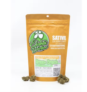 Eighth Brother - Green Crack (S) | 28g Bag Sun Grown | Eighth Brother