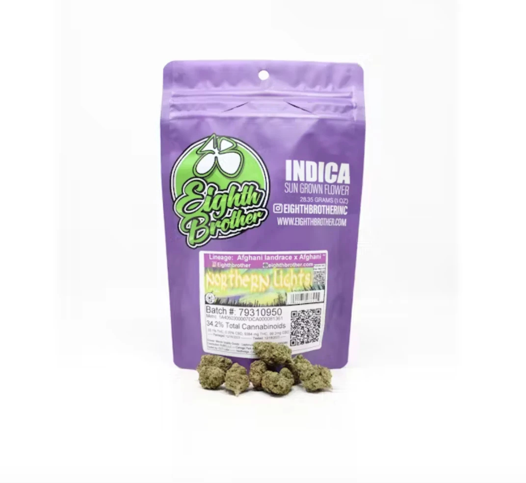 Eighth Brother - Northern Lights (I) | 28g Bag Sun Grown | Eighth Brother Main Image