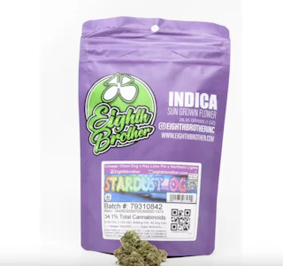 Eighth Brother - Stardust OG (I) | 28g Bag Sun Grown | Eighth Brother