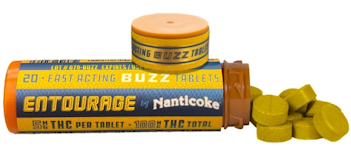 Nanticoke - Entourage - 5mg Buzz Tablets - 100mg - Edible