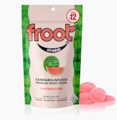 100mg Froot Gummies - Watermelon 10x10mg VEGAN 🍃