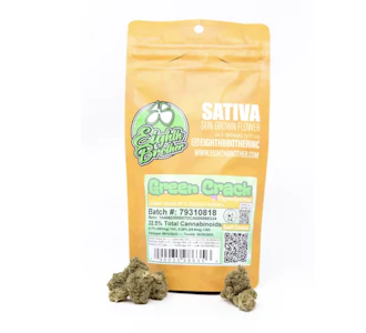 Eighth Brother - Green Crack (S) | 7g Bag Sun Grown | Eighth Brother