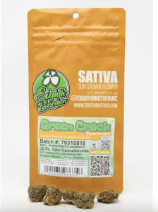 Eighth Brother - Green Crack (S) | 14g Bag Sun Grown | Eight Brother