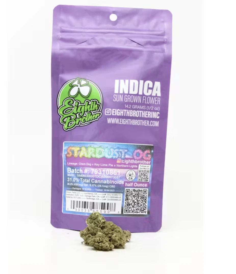 Eighth Brother - Stardust OG (I) | 14g Bag Sun Grown | Eight Brother Main Image