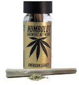 Humboldt Growers Network | Infused Preroll (5pk-3.5g) Tangerine Mints (S)