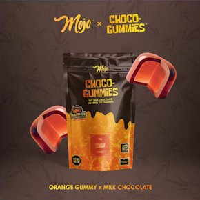 Mojo Edibles - Choco-Gummies - Milk Chocolate - Orange - 200mg