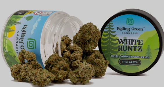 Rolling Green - Rolling Green | Flower | White Runtz | 3.5g