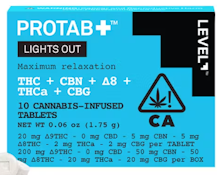 [Level] THC ProTab - 25mg - 10ct (I)