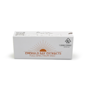 EMERALD BAY EXTRACTS - RSO - White CBG - Full Spectrum Syringe - 1G