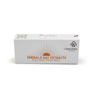 EMERALD BAY EXTRACTS - EMERALD BAY EXTRACTS - RSO - White CBG - Full Spectrum Syringe - 1G