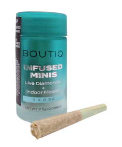 BOUTIQ - Boutiq - Grape Popperz - Infused Preroll - 5pk - 2.5G