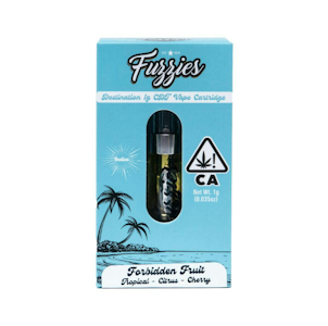 SUBLIME - 1g Forbidden Fruit - Fuzzies Destination CDT Vape Carts - Sublime