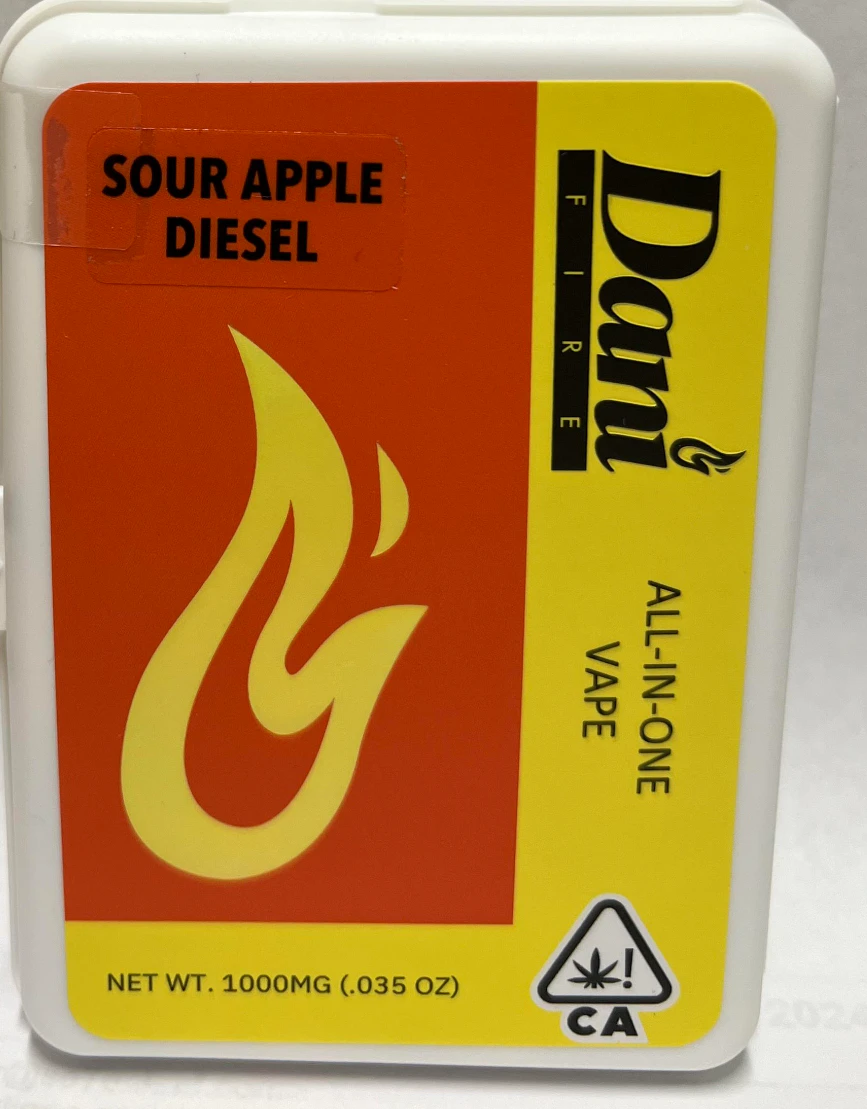 Dani Fire - Dani Fire - Sour Apple Diesel - RTU - 1G Main Image