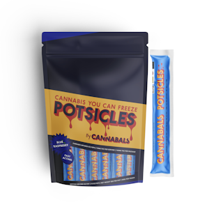 CANNABALS - Potsicles Blue Raspberry - 10mg