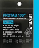 Level Single 100mg ProTab Indica