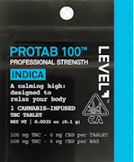 Level Single 100mg ProTab Indica
