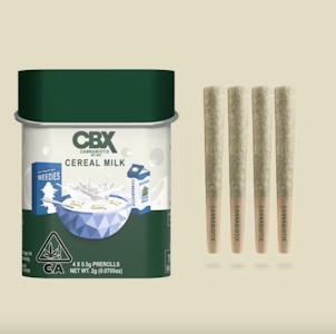 Cannabiotix - Cereal Milk (H) | 4pc Pre-Roll Pack Tin | Cannabiotix