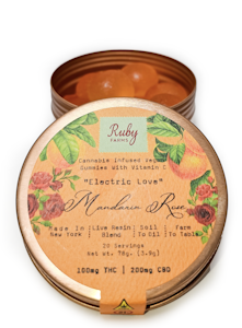 RUBY FARMS - Mandarin Rose - 100mg Gummies