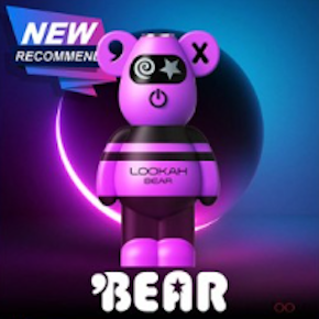 BEAR 510 Vape Battery (Purple)