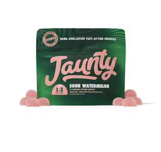 JAUNTY - Sour Watermelon Relax - 100mg Gummies
