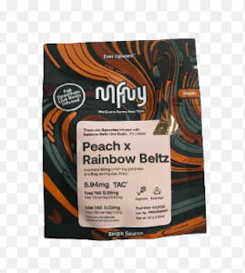 MFNY - MFNY | Edible | Live Rosin | Peach X Rainbow Beltz 2.0 | 10-pack | 100mg