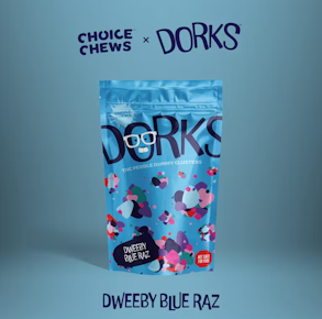 Choice x Dorks - Dweeby Blue Raz 200MG (10x20MG)