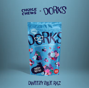 Choice - Choice x Dorks - Dweeby Blue Raz 200MG (10x20MG)