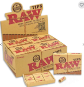 RAW CLASSIC PRE-ROLLED TIPS 20-PK