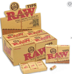 RAW - RAW CLASSIC PRE-ROLLED TIPS 20-PK