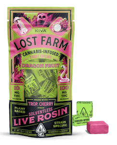 Lost Farms - Lost Farm Chews - Dragon Fruit Trop Cherry - Rosin - 100mg
