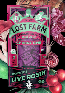 Lost Farms - Lost Farm Chews - Cherry Lime GMO Rosin - 100mg