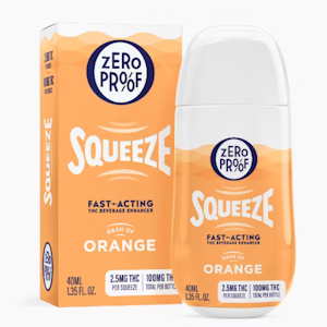 Zero Proof Squeeze - [REC] Squeeze | Zero Proof | Dash of Orange | 100mg