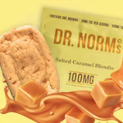 Dr. Norm's 100mg Salted Caramel Blondie