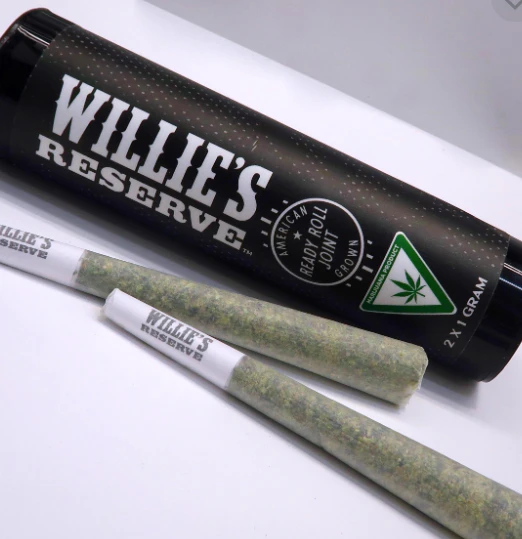 Willie's Reserve - Cherry Pie 2pk Prerolls (2g total/1g each) - WILLIE'S RESERVE Main Image